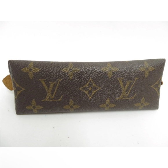 LOUIS VUITTON Pochette Bag Cosmetic Makeup Pouch PM Monogram - Picture 4 of 16